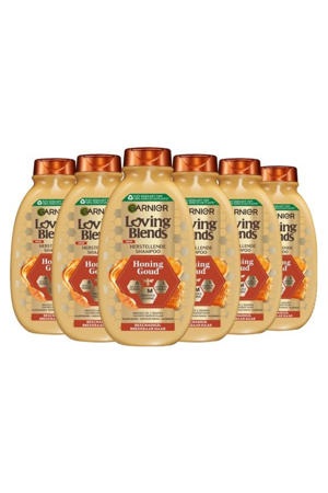 Honing Goud shampoo - 6 x 300 ml - voordeelverpakking