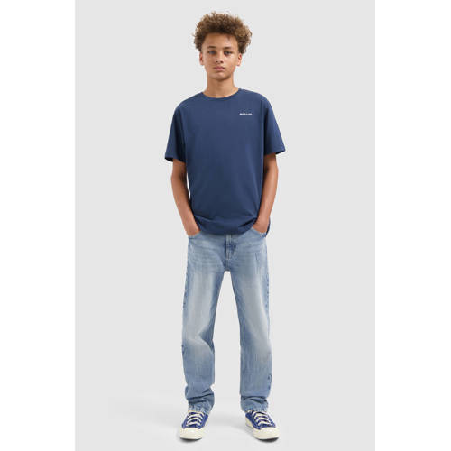 Ballin waist loose fit jeans medium blue denim afbeelding
