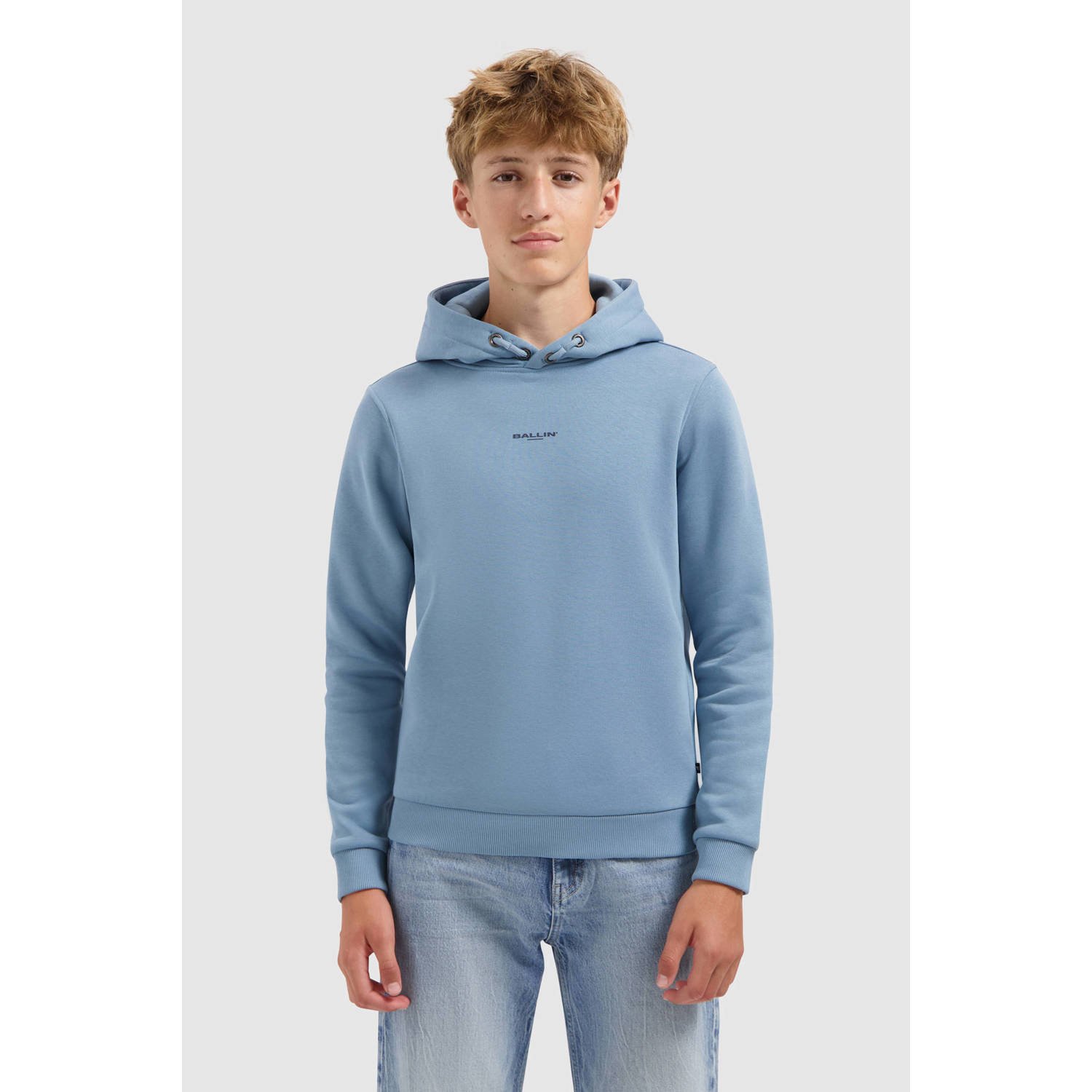 Ballin hoodie lichtblauw