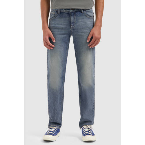 Ballin waist regular fit jeans medium blue denim afbeelding