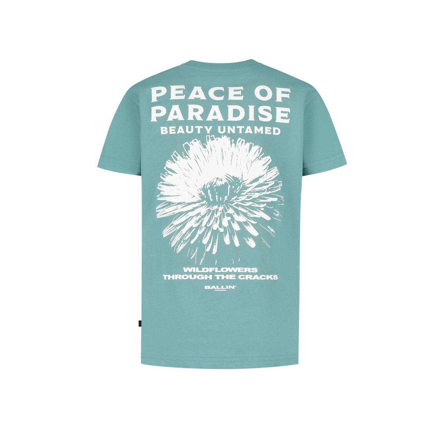 Ballin T-shirt turquoise