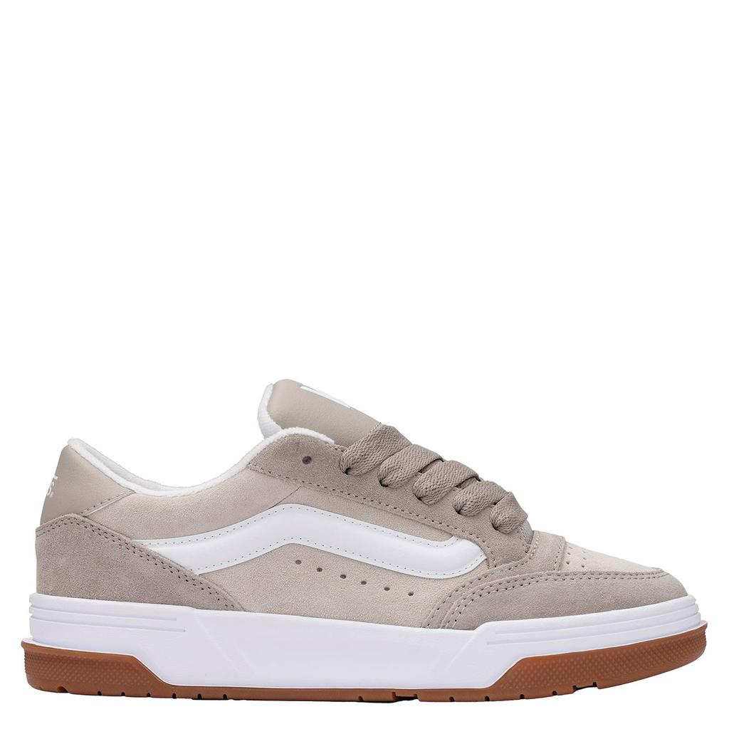 Beige heren VANS Hylane sneakers van suède/voering: textiel/voetbed: textiel met veters