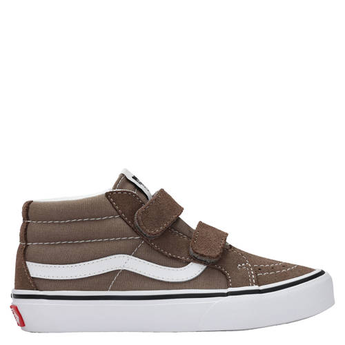 VANS SK8-Mid sneakers bruin/wit afbeelding