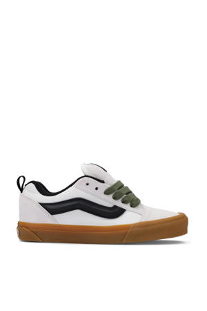 KNU Skool sneakers wit/beige/zwart