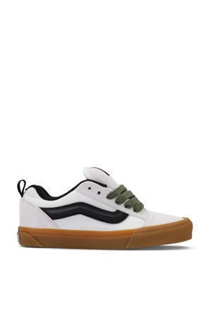 KNU Skool sneakers wit/beige/zwart