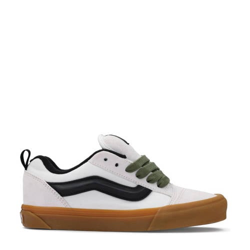 VANS KNU Skool sneakers wit/beige/zwart afbeelding