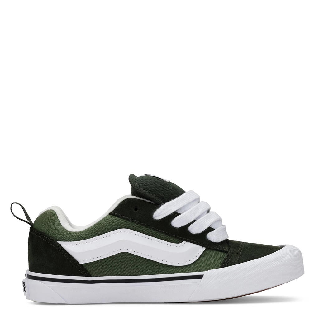 Groen en witte jongens en meisjes VANS Knu Skool sneakers van suède-pu/voering: mesh/voetbed: eva met veters
