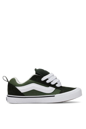 Knu Skool sneakers groen/wit