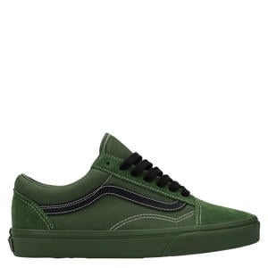 Old Skool sneakers donkergroen