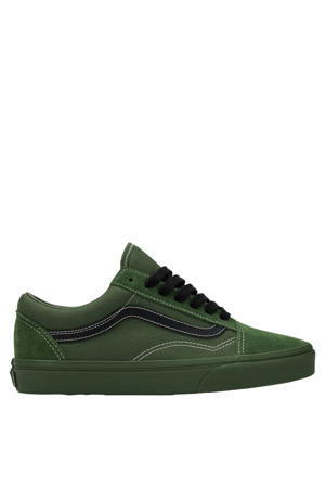 Old Skool sneakers donkergroen