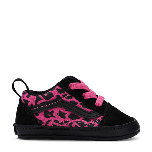 VANS Old Skool Crib sneakers roze/zwart afbeelding