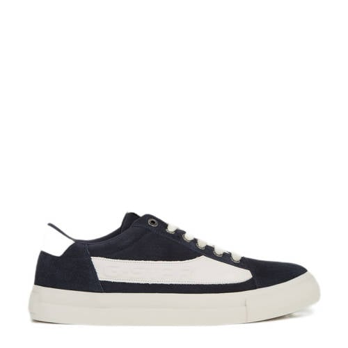 G-STAR Loom BSC M suède sneakers donkerblauw/wit afbeelding
