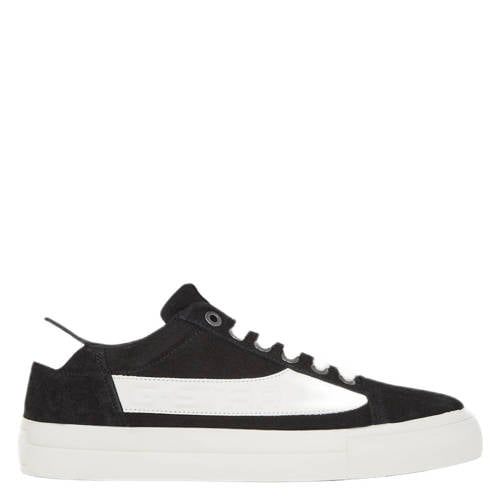 G-STAR Loom BSC W suède sneakers zwart/wit afbeelding