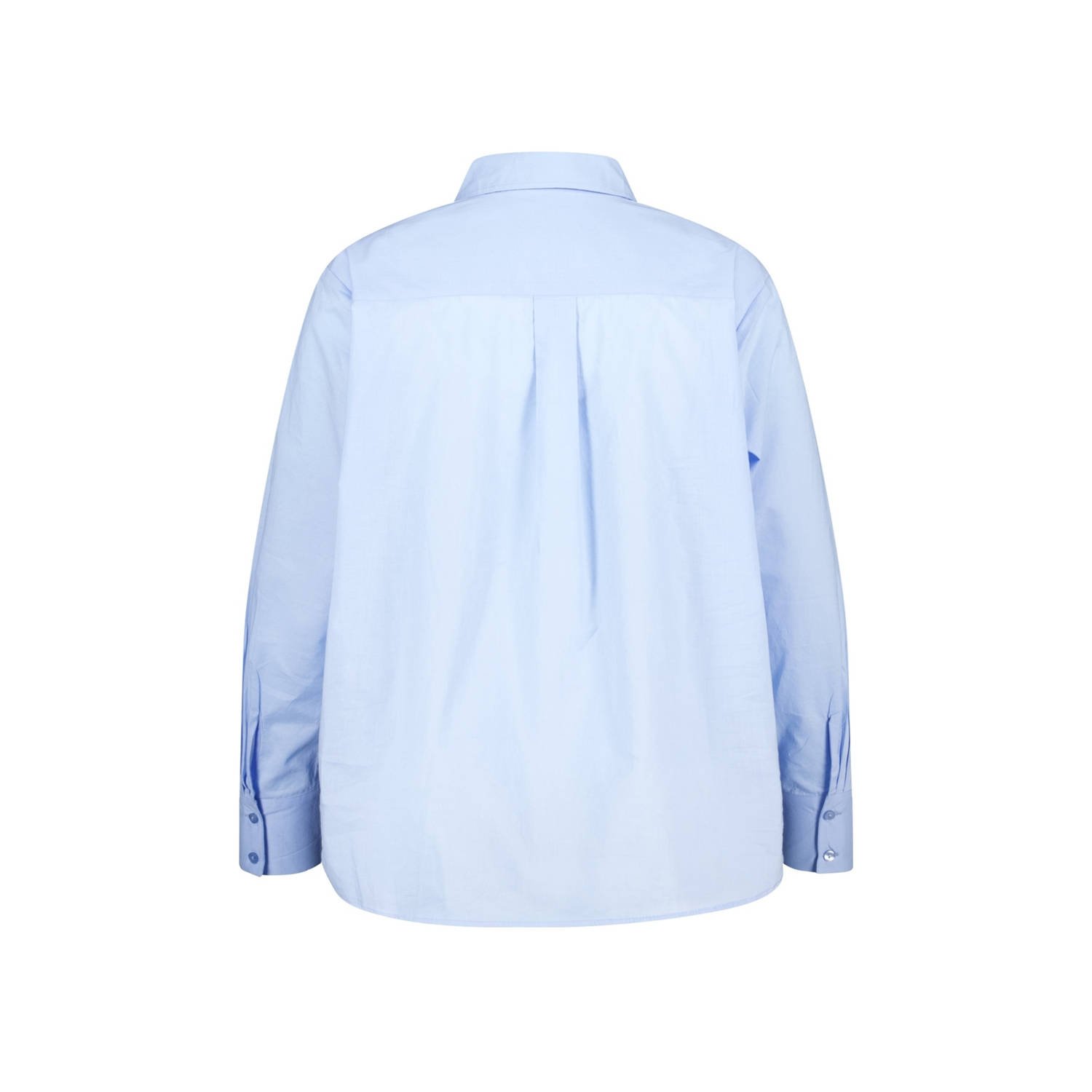 MS Mode blouse lichtblauw