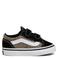 Vans sneakers zwart/panterprint