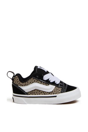 Knu Skool sneakers zwart/camel