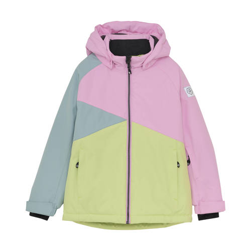 Color Kids ski jas Colorblock roze afbeelding