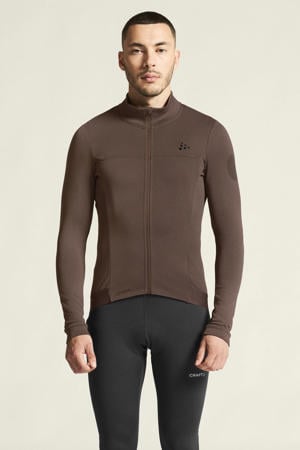 fietsshirt ADV donkerbruin