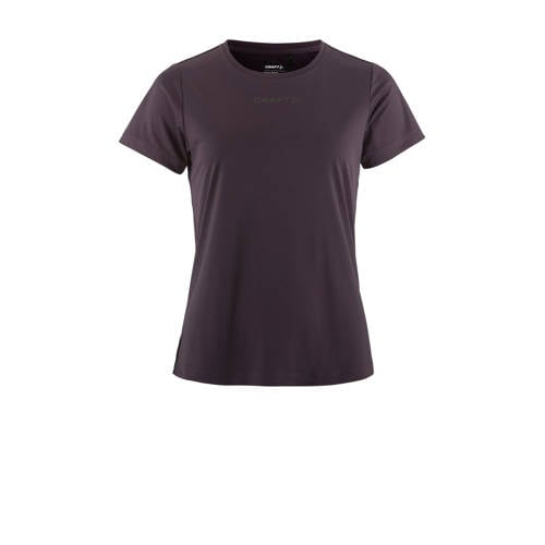 Craft sportshirt donkerpaars afbeelding