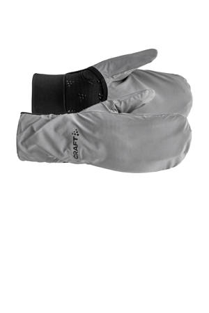 sport handschoenen Essence Hybrid zilvergrijs/zwart