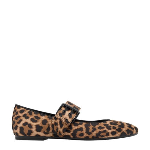 Graceland ballerina's cognac/zwart afbeelding
