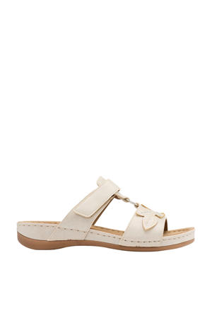 comfort slippers beige