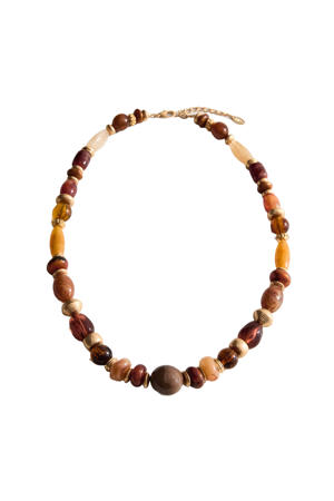 kralenketting bruin