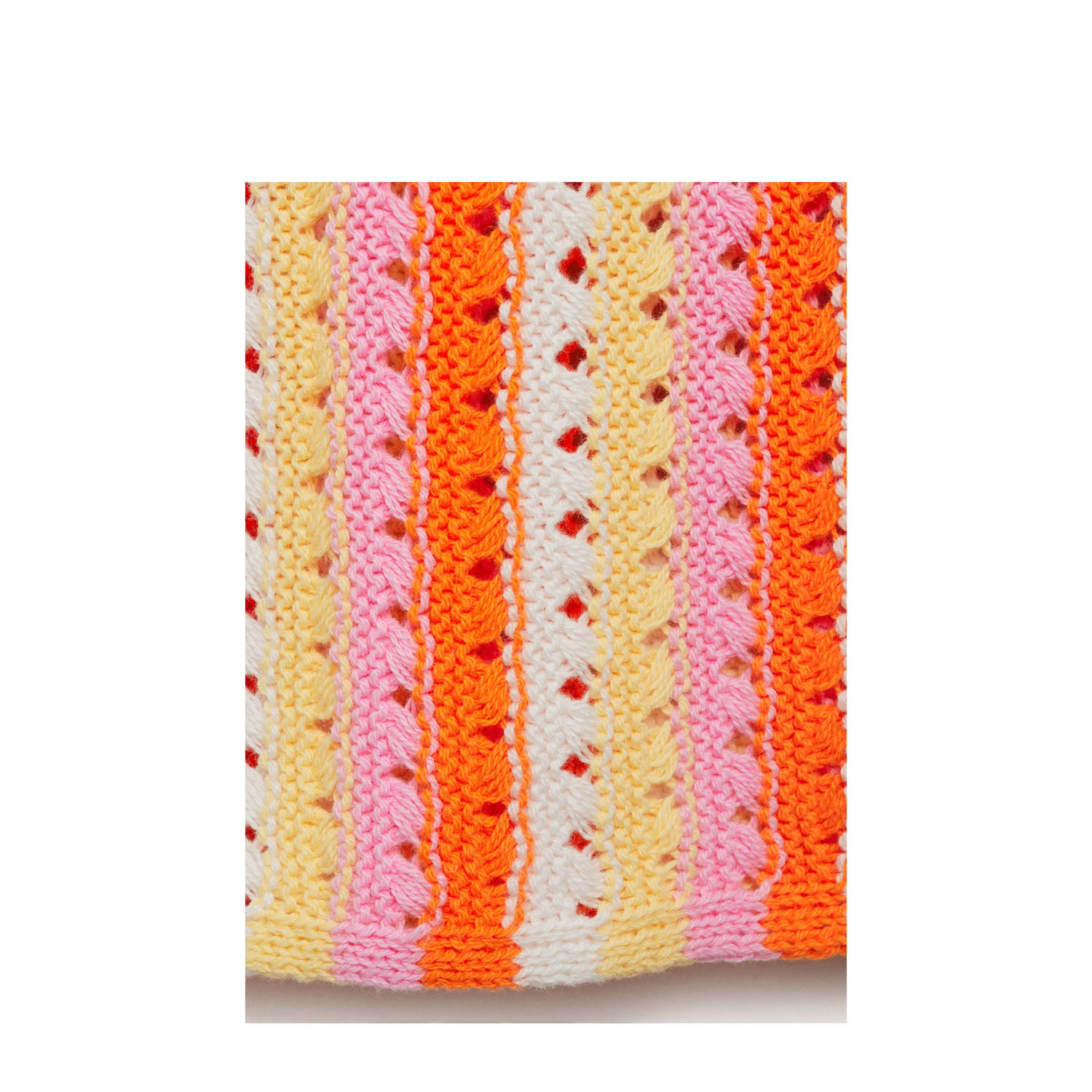 Mango top multi gehaakt