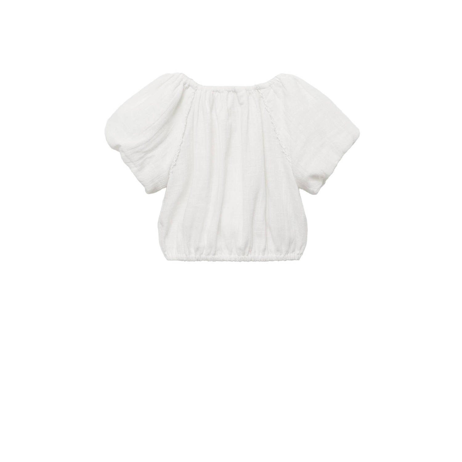 Mango Kids blousetop ecru