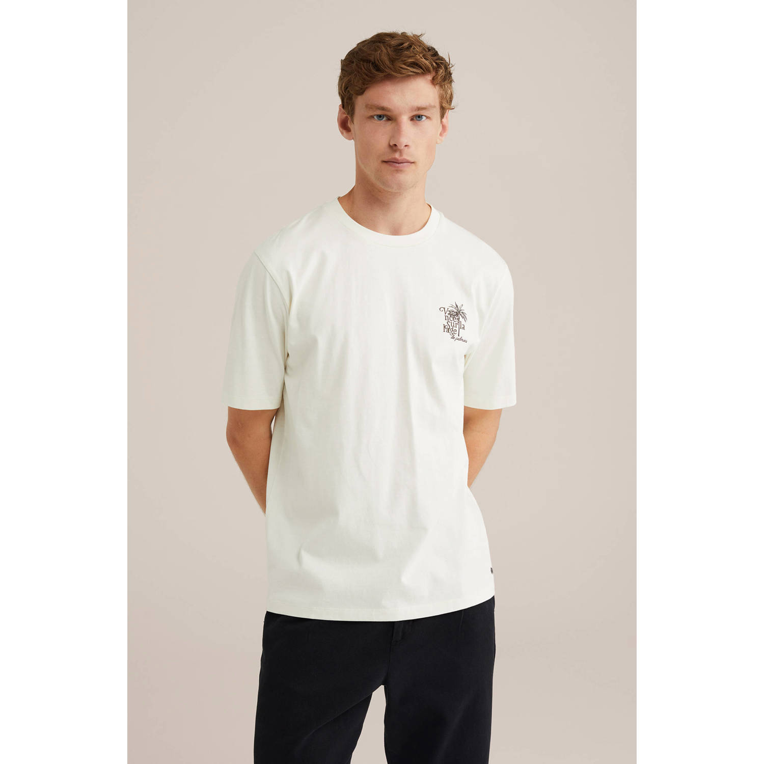 WE Fashion T-shirt ecru