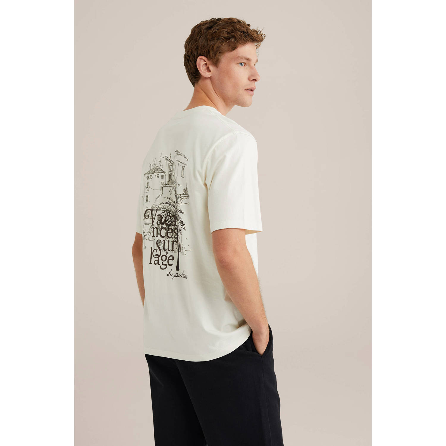 WE Fashion T-shirt ecru