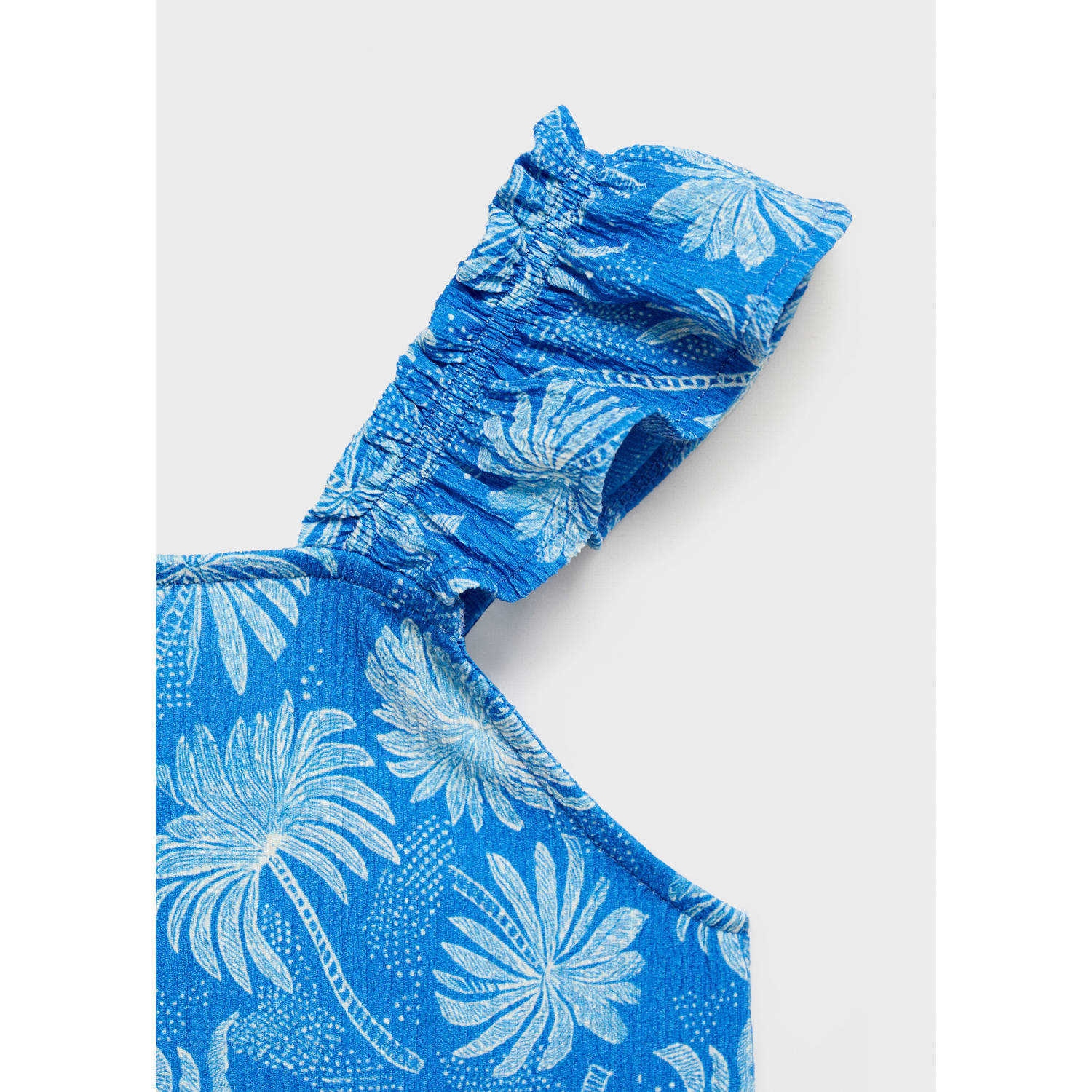 Mango Kids mouwloze top blauw