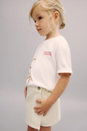 thumbnail: Mango Kids denim skort beige