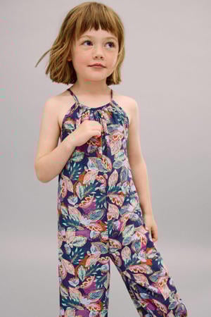donkerblauw playsuit