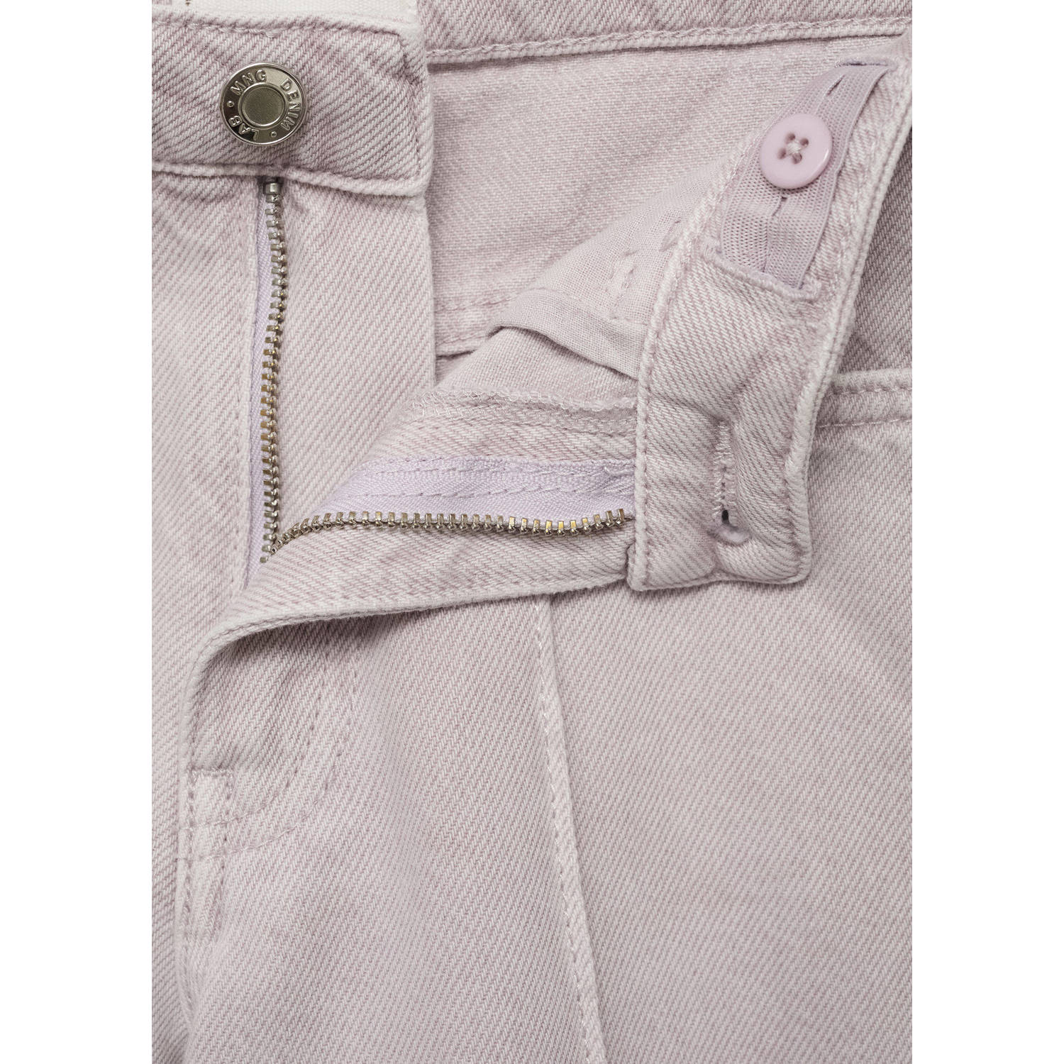 Mango Kids straight leg jeans lila