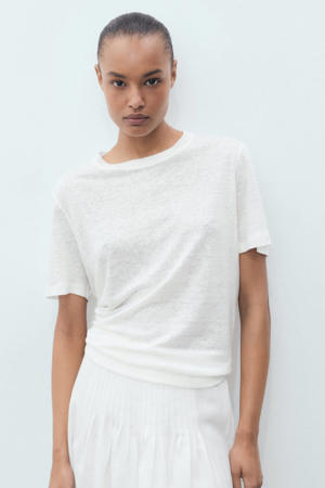 linnen T-shirt ecru