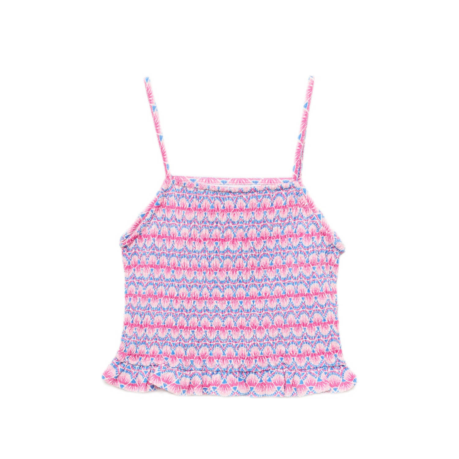 Mango Kids mouwloze top roze