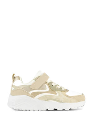 chunky sneakers beige