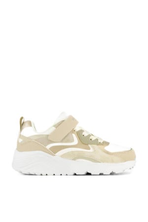 chunky sneakers beige