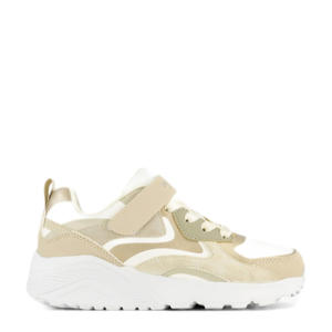 chunky sneakers beige