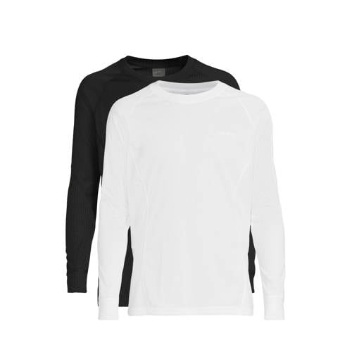 Craft thermoshirt Core - set van 2 wit/zwart afbeelding
