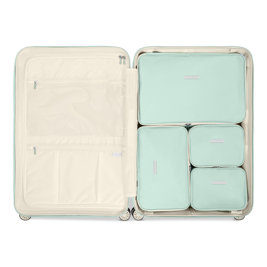 SUITSUIT packing cubes Fab Fifties 76 cm. - Luminous Mint (set van 4)