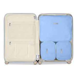 packing cubes Fab Fifties 66 cm. - Chambray Blue (set van 3)