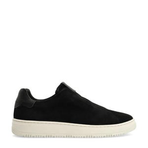 suède sneakers zwart