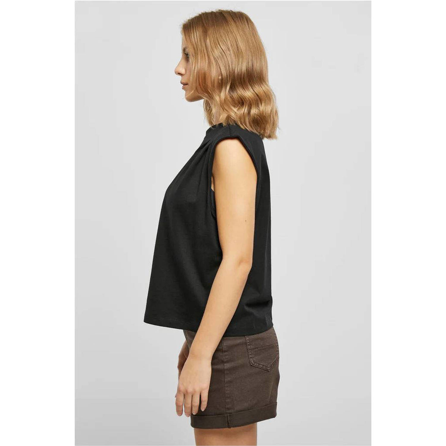 Urban Classics Curvy top zwart