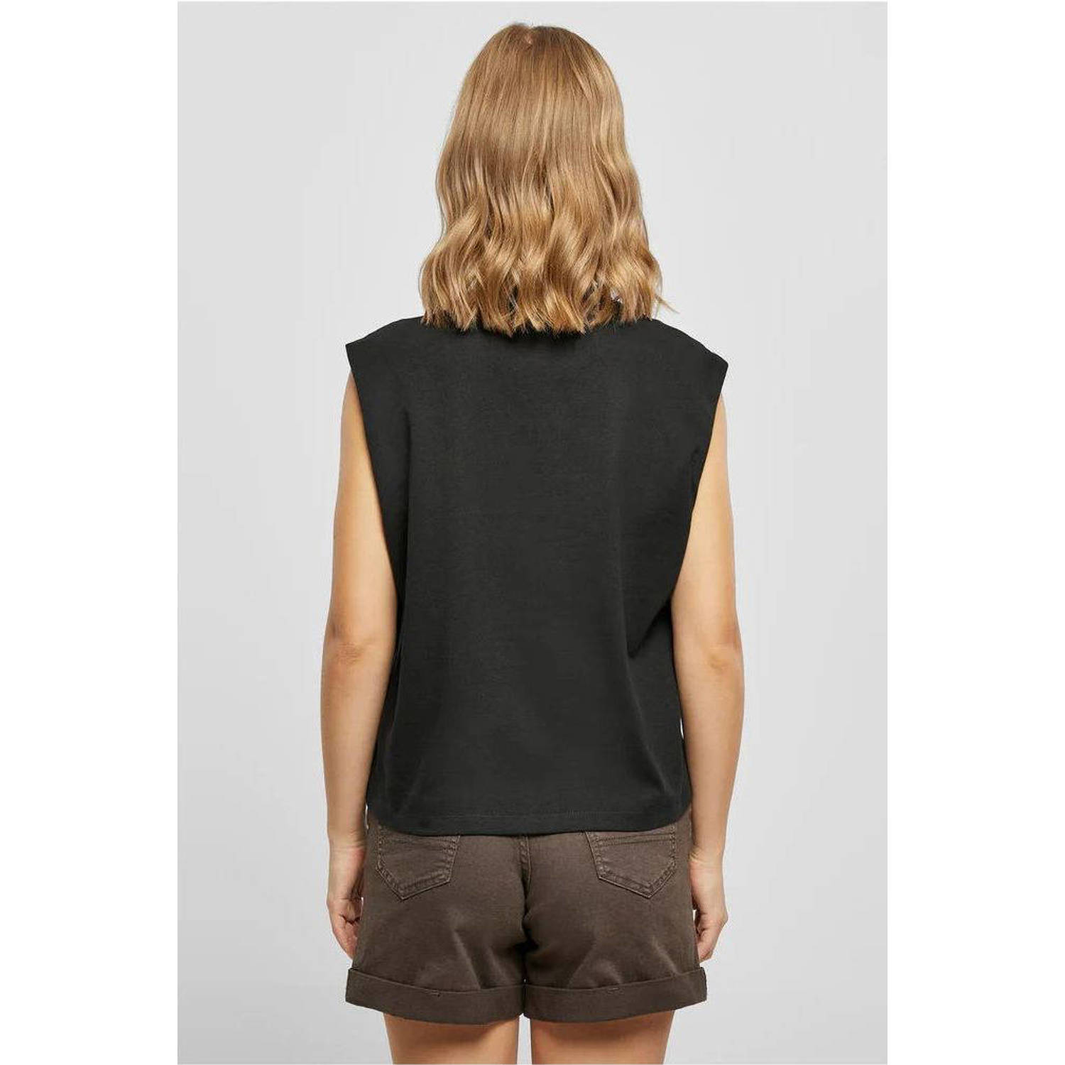 Urban Classics Curvy top zwart