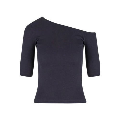 Urban Classics Curvy top blauw afbeelding