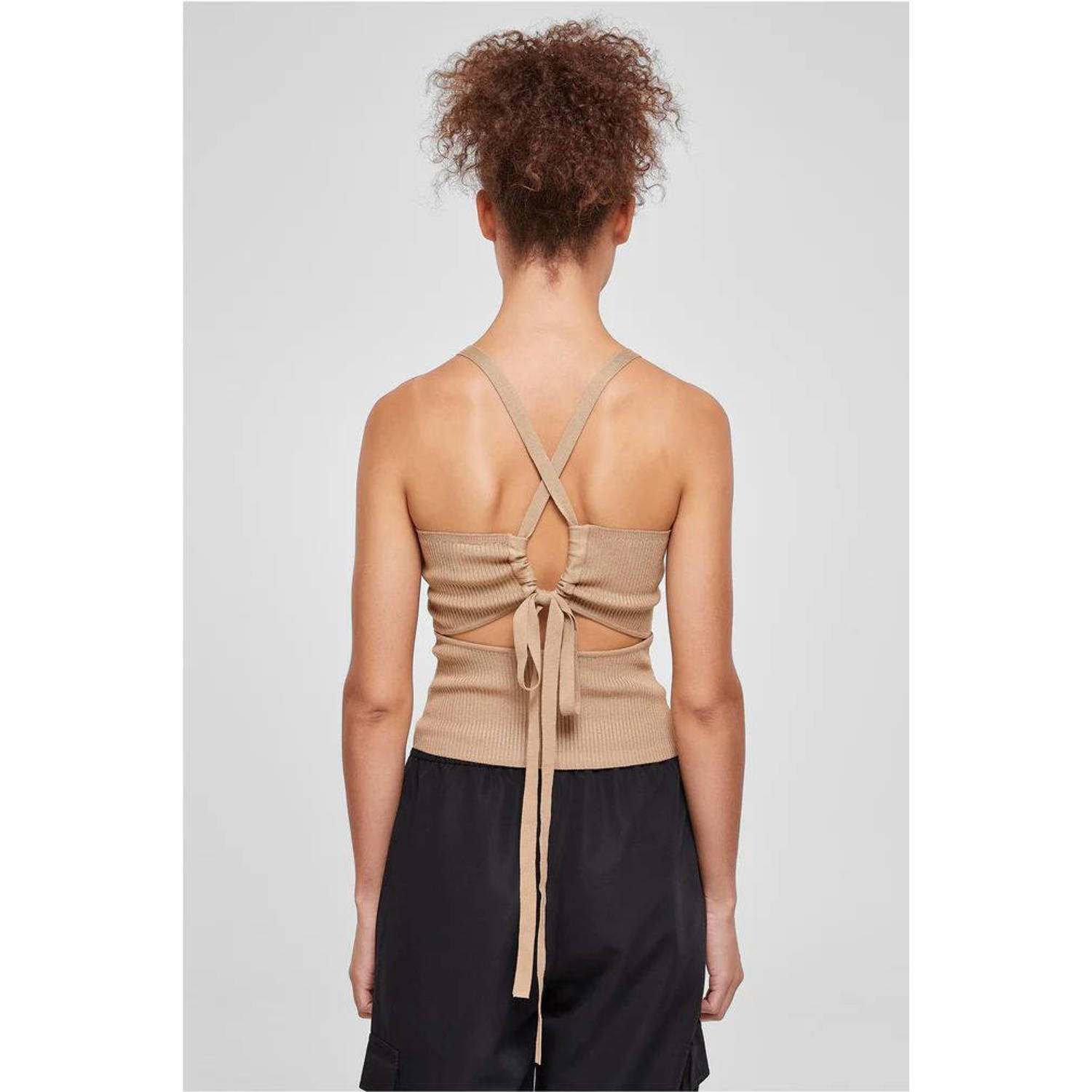 Urban Classics Curvy top beige