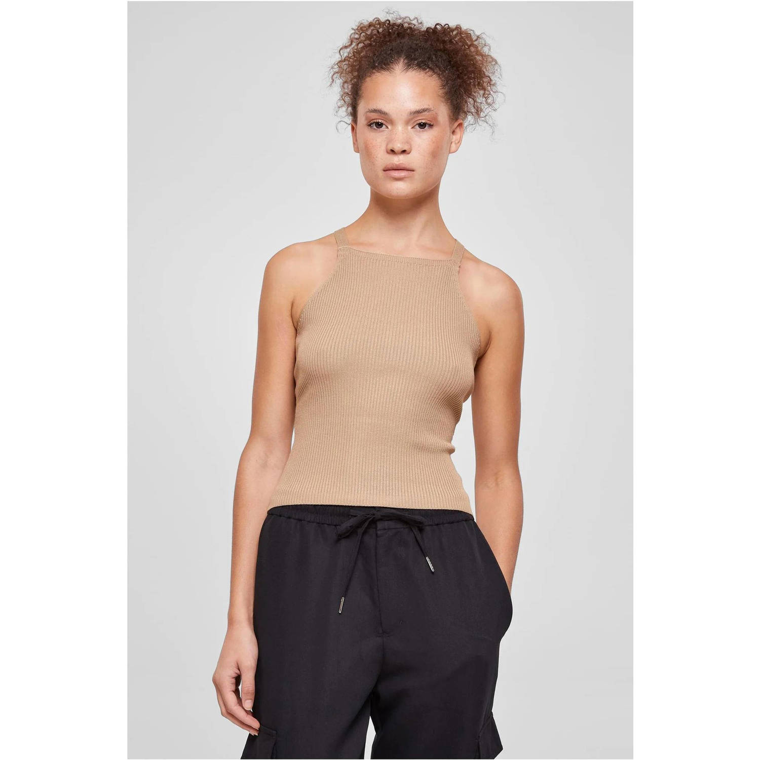 Urban Classics Curvy top beige