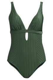 thumbnail: BEACHWAVE corrigerend badpak met textuur groen